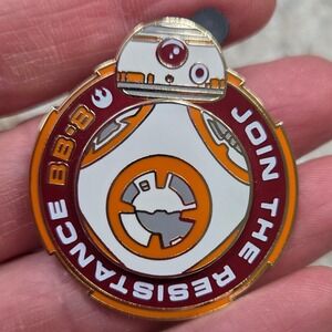 Disney Star‎ Wars BB-8 Join The Resistance Enamel Pin The Force Awakens